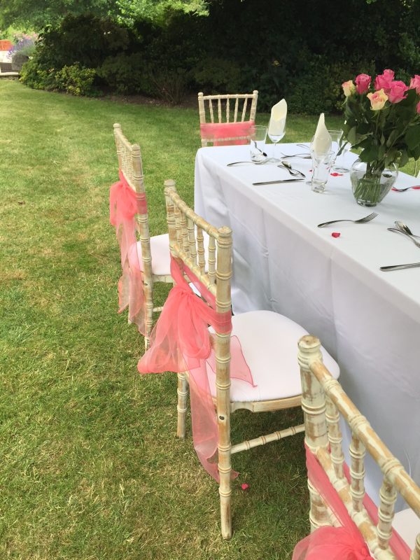 Chair sashes