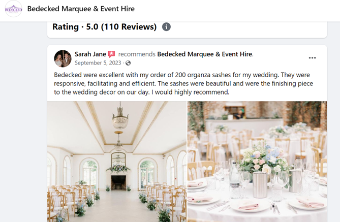 Bedecked-hire-110-5-star-reviews