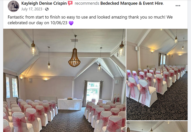 Bedecked-hire-marquees-and-wedding-accessories-review